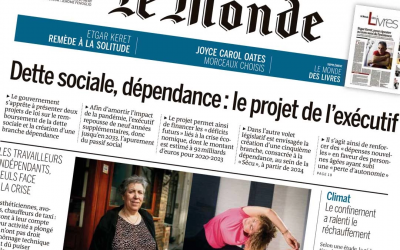 Article paru dans le journal Le Monde